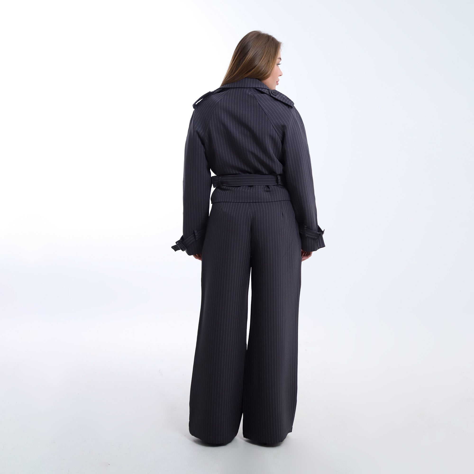 Cropped Trench Jacket