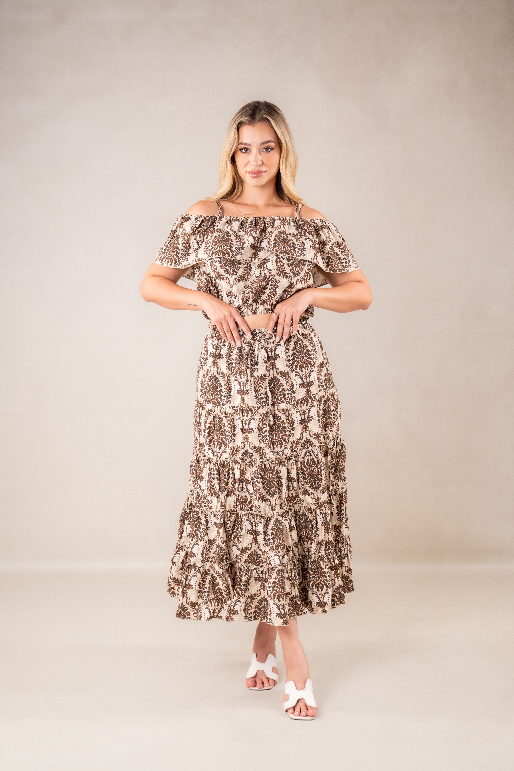 Aria Damask Co-Ord Set