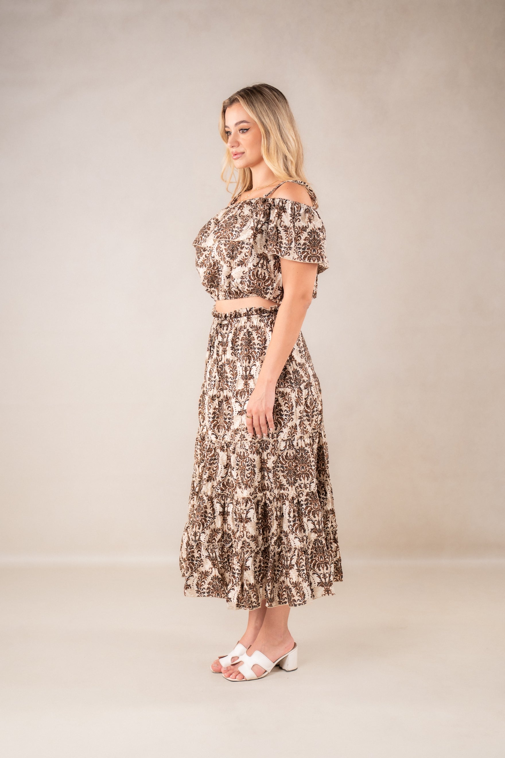 Aria Damask Co-Ord Set