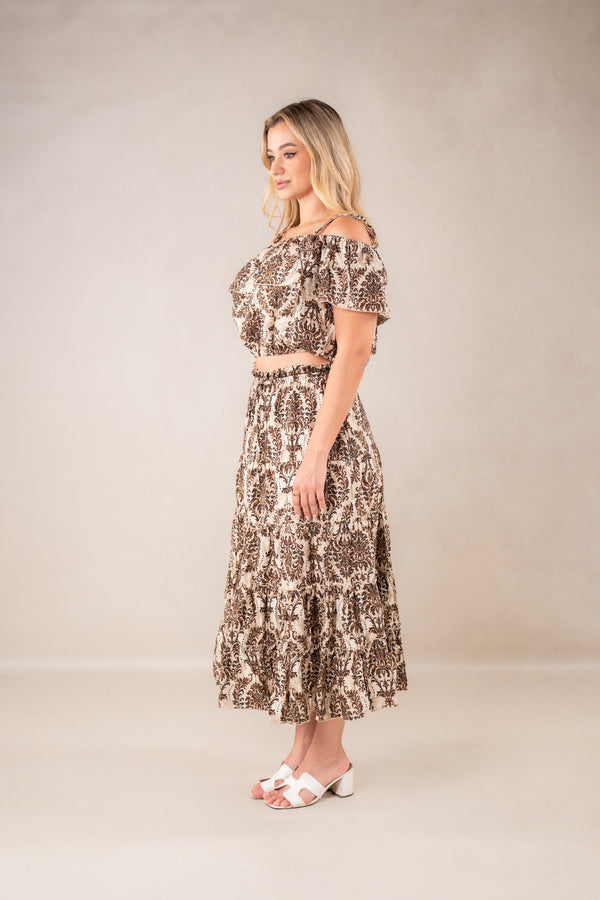 Aria Damask Co-Ord Set