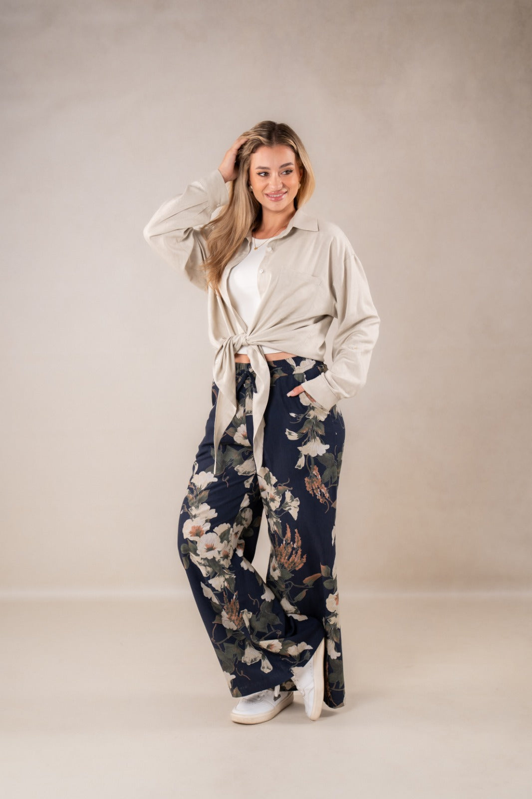 Tie-Front Lounge Set