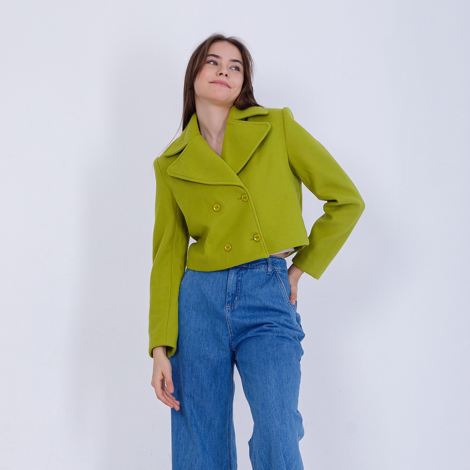 Crochet Wool Jacket - Image 3