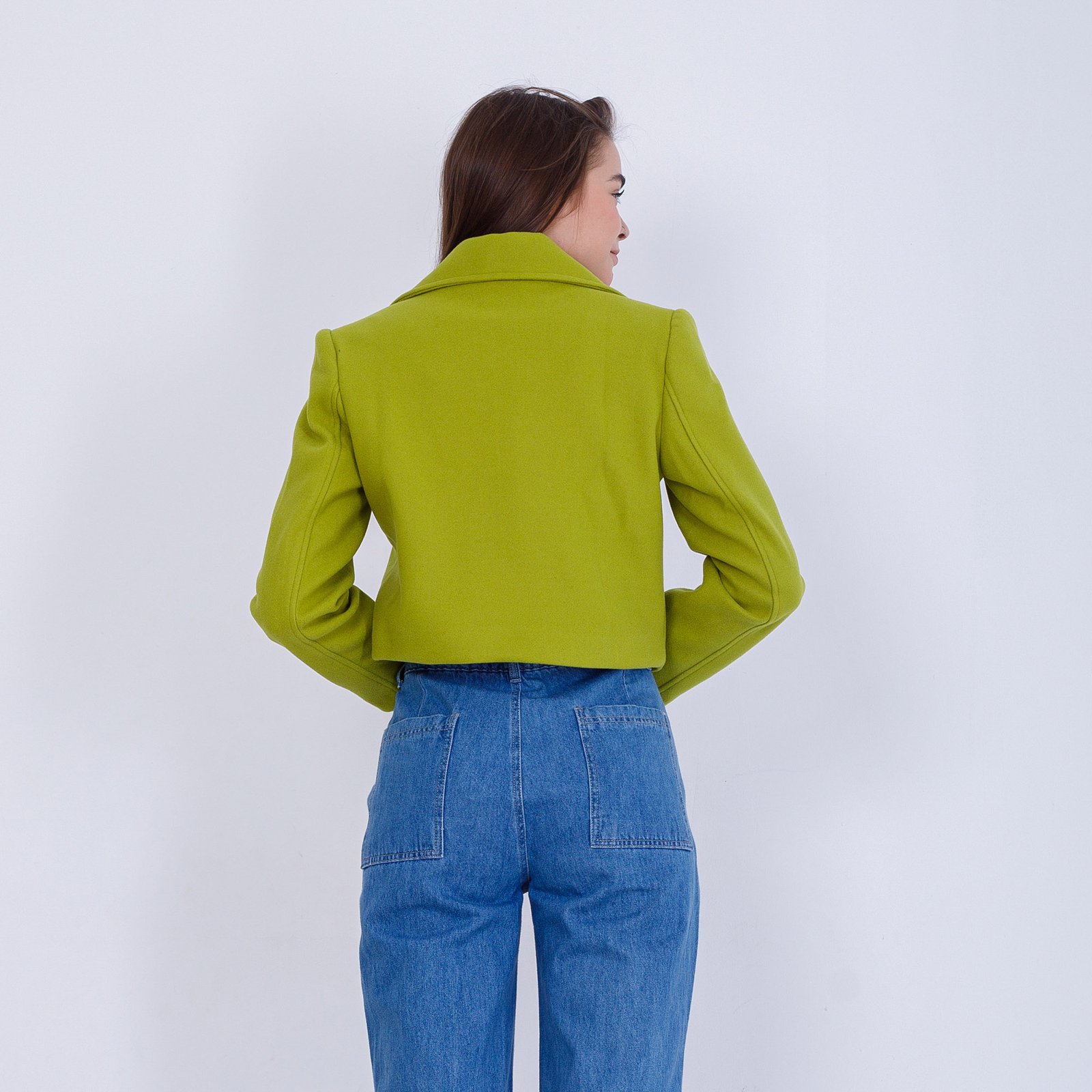 Crochet Wool Jacket - Image 5