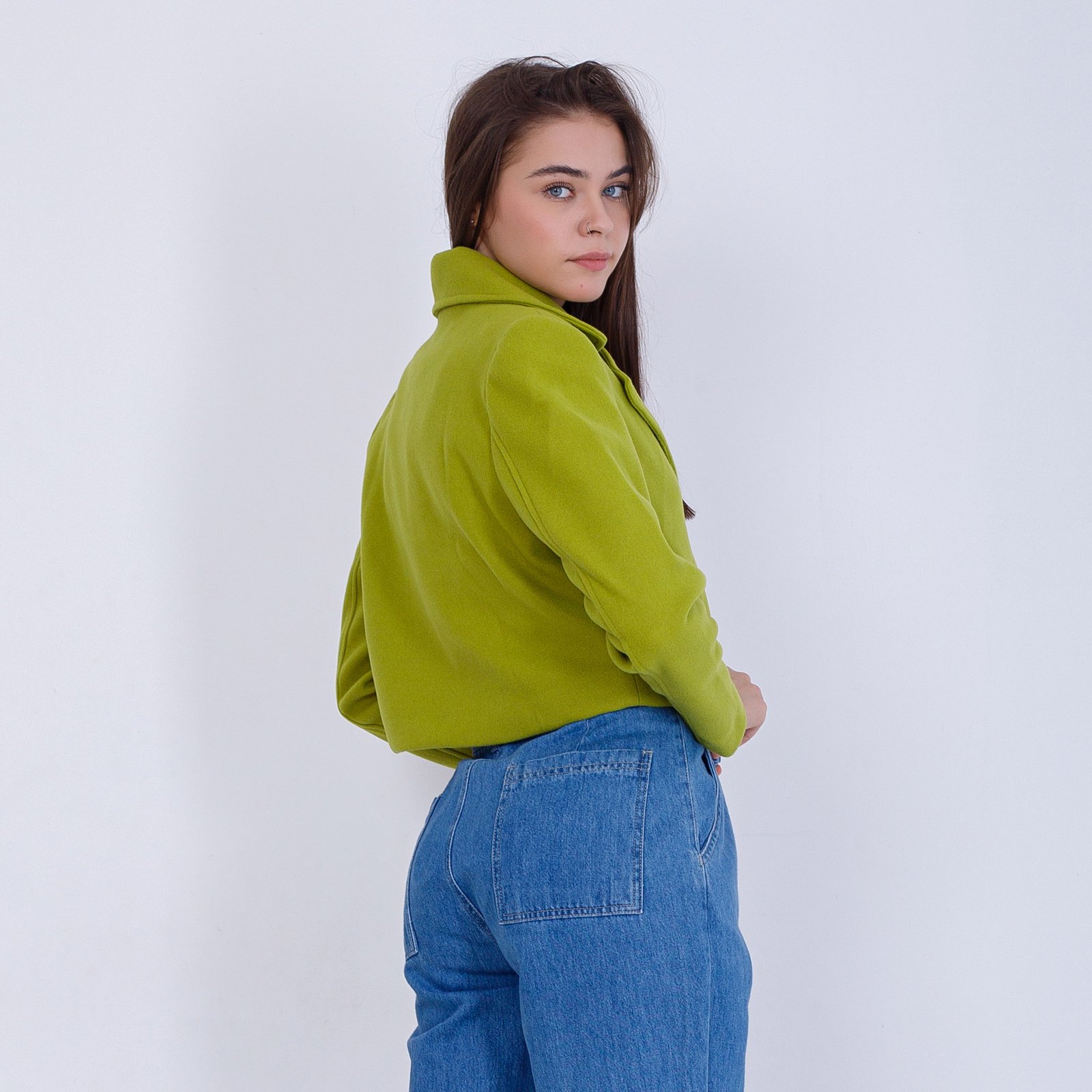 Crochet Wool Jacket - Image 7