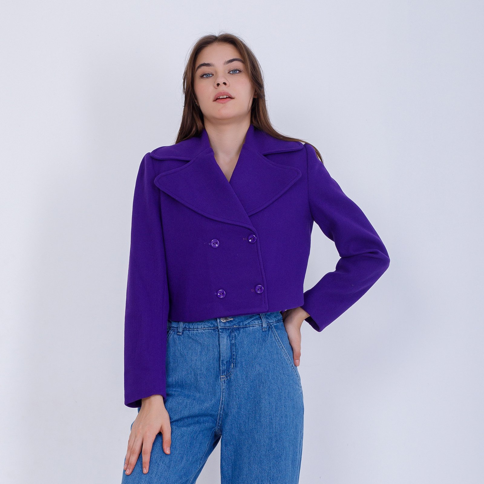 Crochet Wool Jacket - Image 2