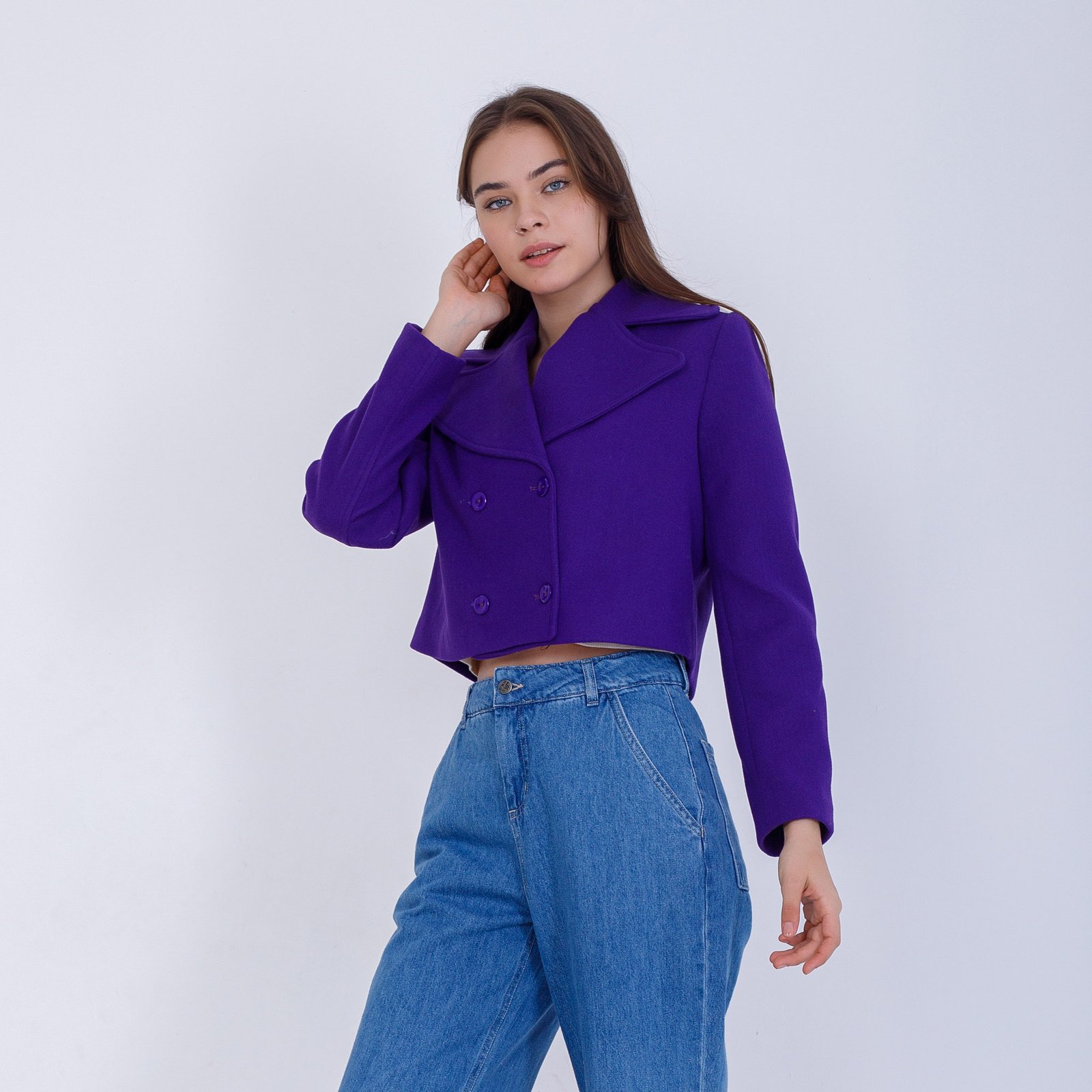 Crochet Wool Jacket - Image 4