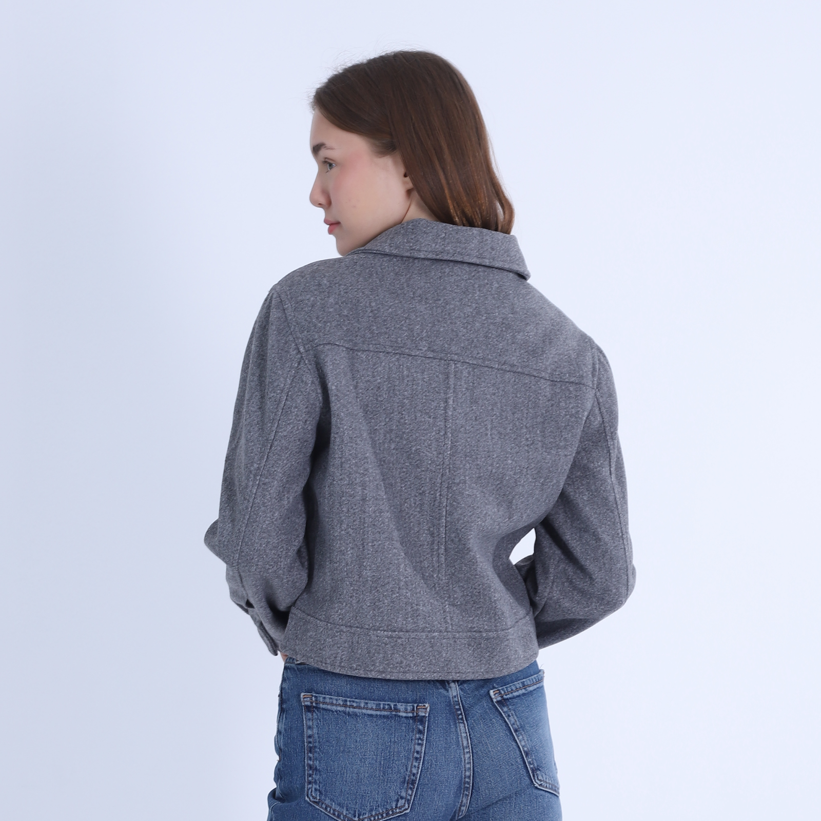Wool jacket With Pocket - Image 11