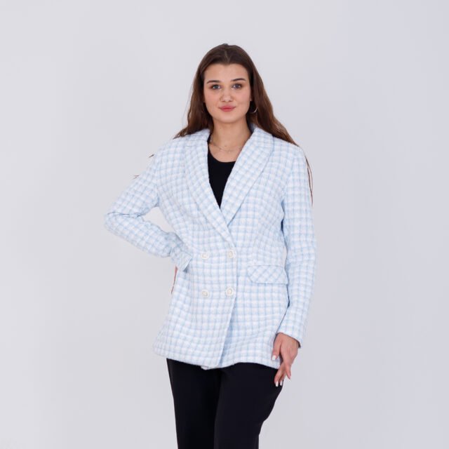 Buttoned Wool Jacket