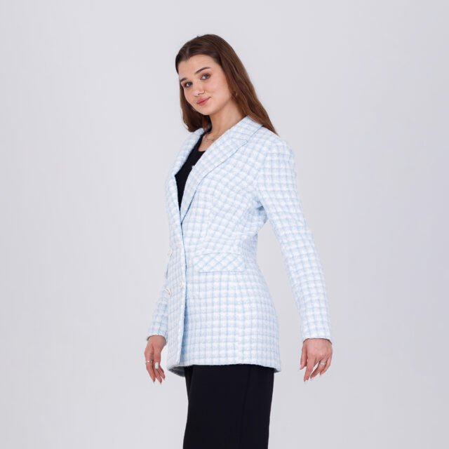 Buttoned Wool Jacket - Image 3