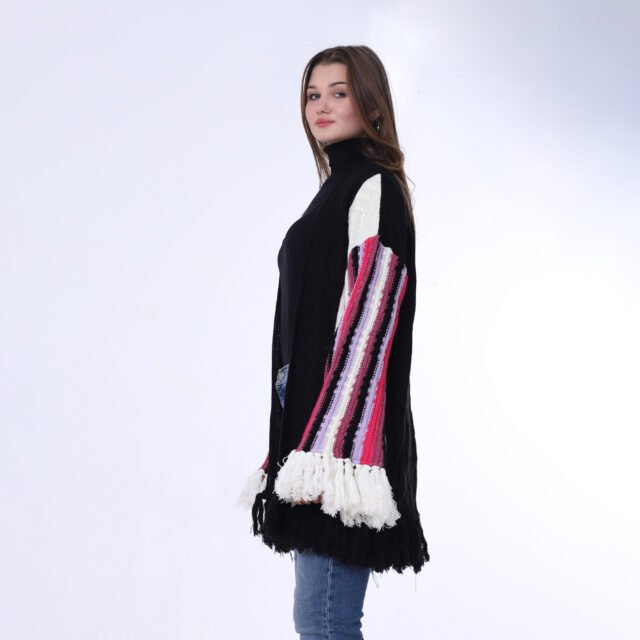 Open Tassel Cardigan - Image 6