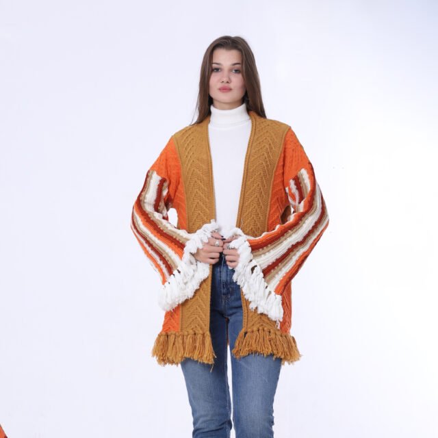 Open Tassel Cardigan - Image 3