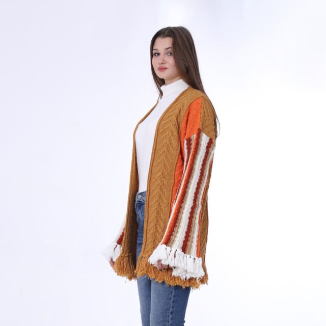 Open Tassel Cardigan - Image 8