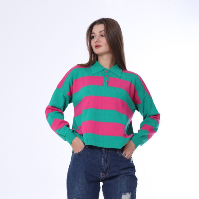 Striped Pullover - Image 2