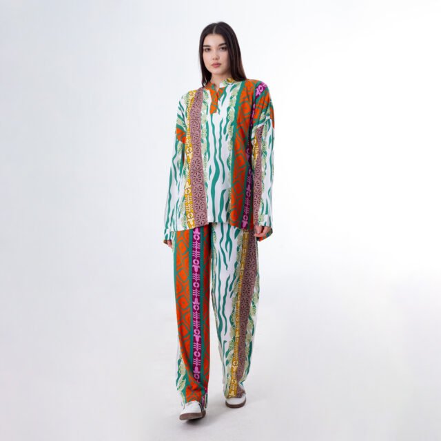 Bold Patterned Matching Set - Image 4