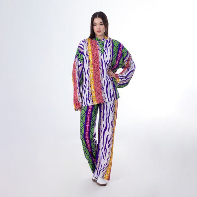 Bold Patterned Matching Set - Image 3