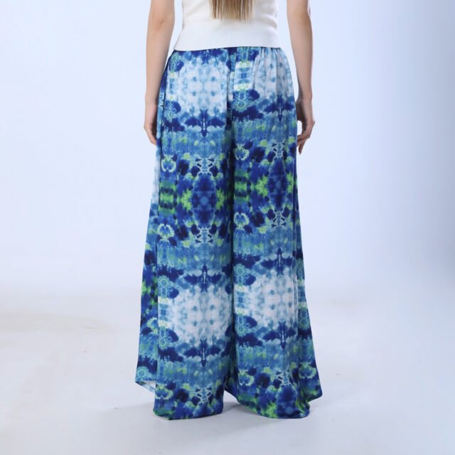 Vibrant Tie-Dye Wide-Leg Pants - Image 12