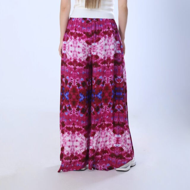Vibrant Tie-Dye Wide-Leg Pants - Image 10