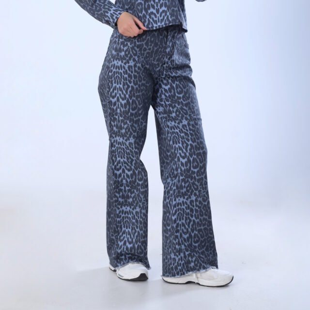 Tiger Print Wide-Leg Pants - Image 6