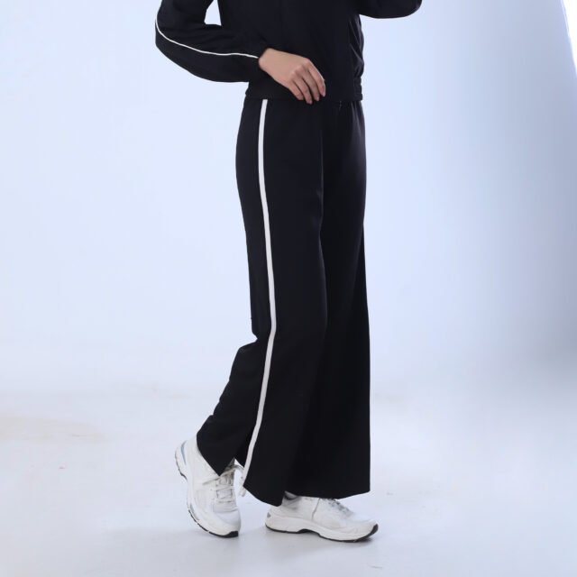 Black and White Track Pants - Image 2