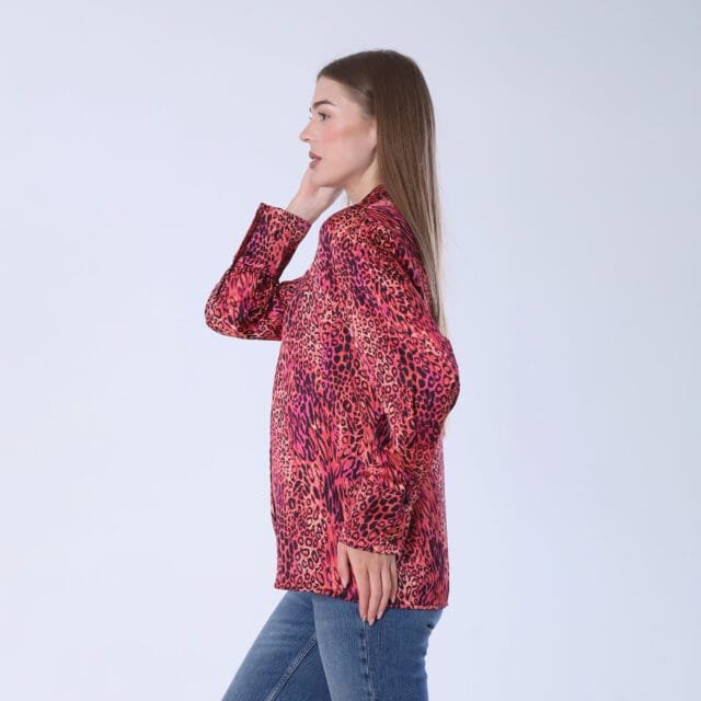 Bold Tiger Print Button - Image 4