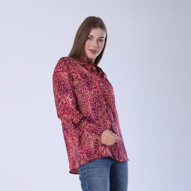 Bold Tiger Print Button - Image 5