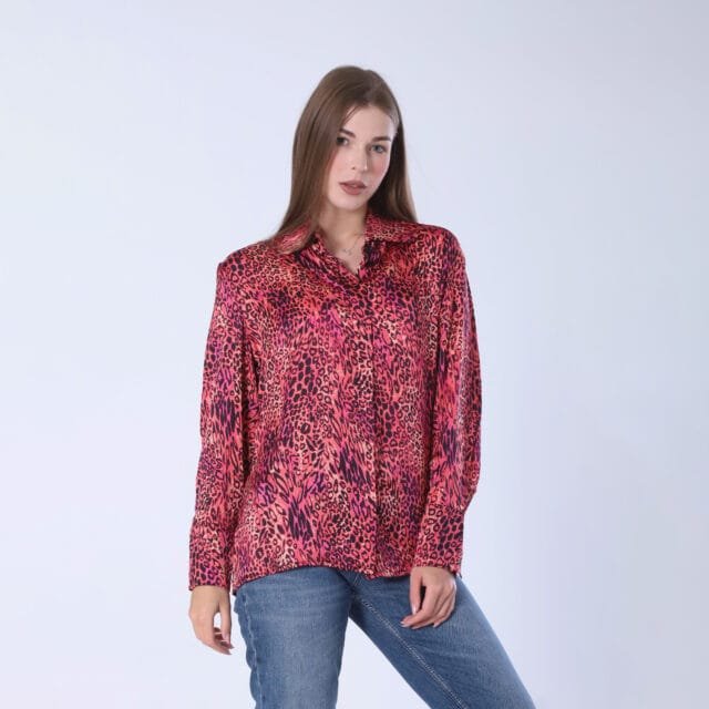 Bold Tiger Print Button - Image 6