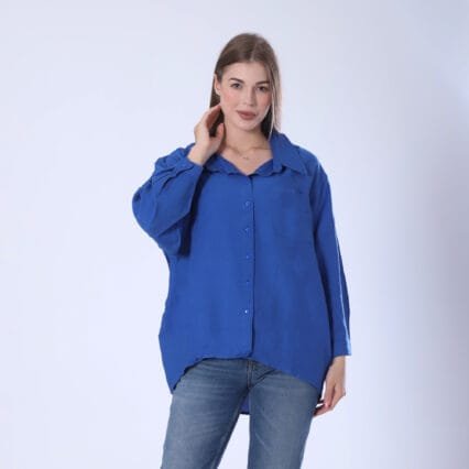 Vibrant Button-Down Shirt