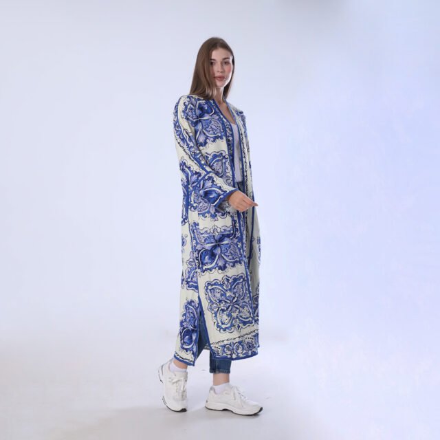 Floral Kimono Robe - Image 5