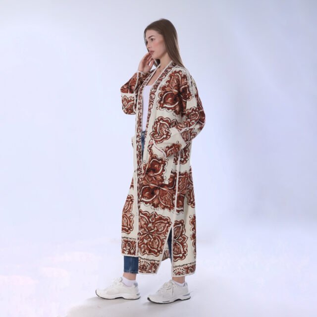Floral Kimono Robe - Image 6
