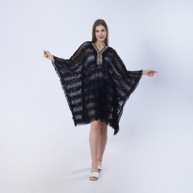 Lace Overlay Cape - Image 3