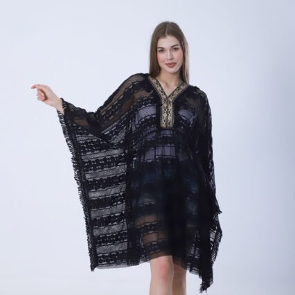 Lace Overlay Cape