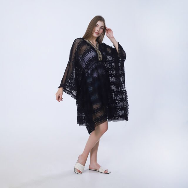Lace Overlay Cape - Image 5